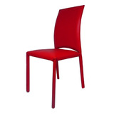 Silla Tapizada Modelo Turmalina - Desillas  Estructura De La Silla Tapizado Rojo