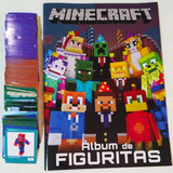 Album Minecraft + Figuritas Para Pegar (leer Descripción)