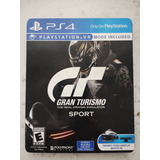 Gran Turismo Sport Físico Ps4 Edición Limitada 