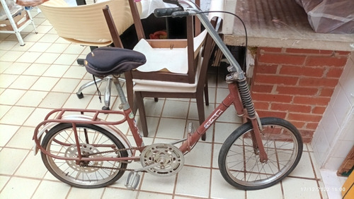 Raridade Bicicleta Caloi Berlineta Original Dobrável 