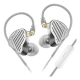 Auriculares Kz Pr1 Planar Driver Versión Hifi Con Micrófono