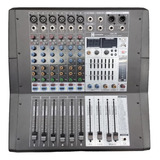 Consola Mezcladora Amplificada 6 Ch Usb Bluetooth 500w Kmxp6