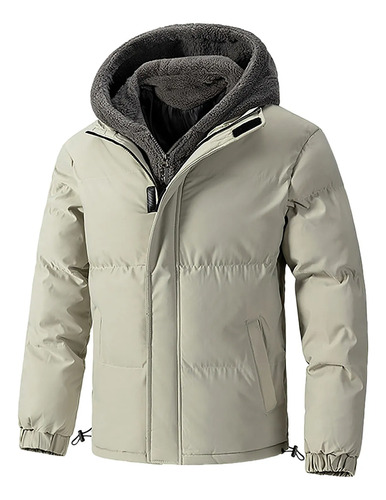 Chaqueta En Forma De F Para Hombre, Parkas De Manga Larga Co