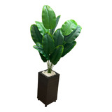 Planta Artificial Bananeira Jardim Vertical Vaso Decorativo 