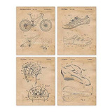 Pósteres - Vintage Specialized Mountain Bike Patent Art Post