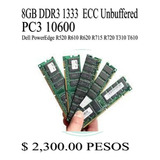 8gb Ddr3 Ecc Unbuffered  Dell R520 R610 R620 R715 R720 T310