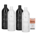 02 - Kit Progressiva Zap Me Leva 4l Creme Antifrizz  - Full 