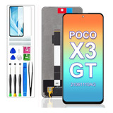 Pantalla Táctil Lcd Para Xiaomi Poco X3 Gt 21061110ag