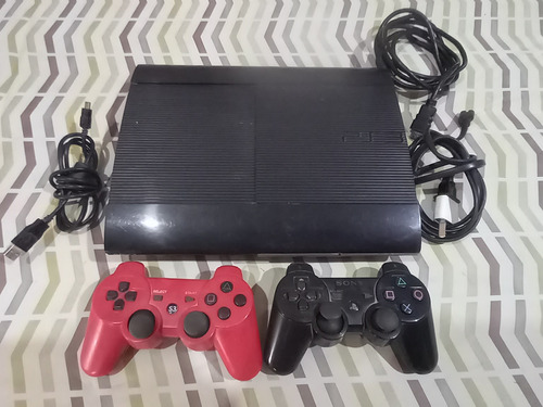 Ps3 500 Gb Ultra Slim Usada Sin Joystick 