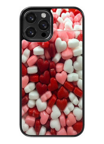 Funda Diseño Para Motorola Corazones Coloridos #9