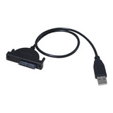 Adaptador Unidad Dvd Notebook Slim Sata 7+6 Pines A Usb