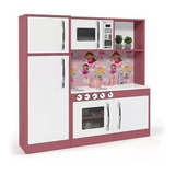 Mini Cozinha Infantil Completa Refrigerador Moderna Em Mdf