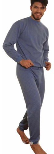 Pijama De Hombre Invierno Yacard Abrigado