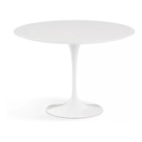 Mesa Tulipa Saarinen Jantar Redonda Ø 100cm Ou 107cm Em Laca