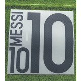 Estampado Selección Argentina 2016  #10 Messi - En El Acto