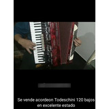 Acordeon Todeschini De 120 Bajos