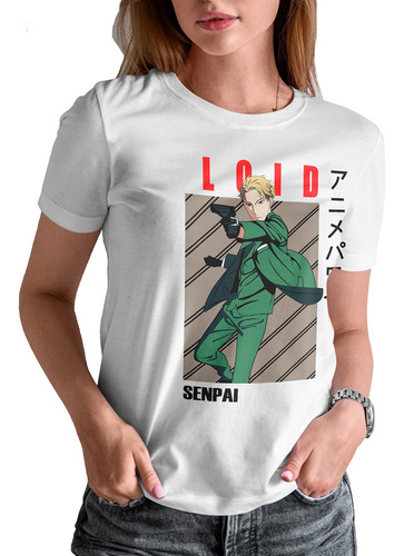 Blusa / Playera Loid Forger Anime Spy × Family De Mujer #26