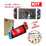 Kit Nintendo Switch Case Protector + Mica Black Rock Shooter