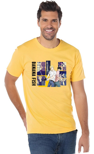 Playera Banana Fish Diseño 01 Anime Playeras Beloma