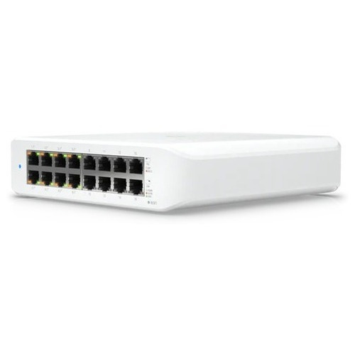 Switch 16 Puertos Ubiquiti Lite 16g (8 Puertos Poe+ 45w)