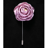 Broche Pin Rosa Para Solapa  Traje Hombres, Ideal Fiestas!!!