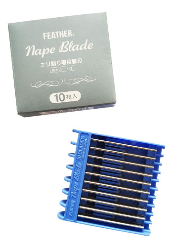 Filos Feather Nape Blade Respuesto Navajin X 10u