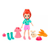 Muñeca Polly Pocket Con Accesorios