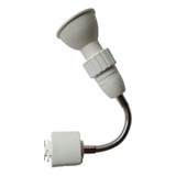 Lampara Spot Riel Gu10 5w Cuello Flexible Luz Blanca 