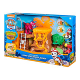 Playset Paw Patrol Dino Volcano Con Figuras Jeg 17714