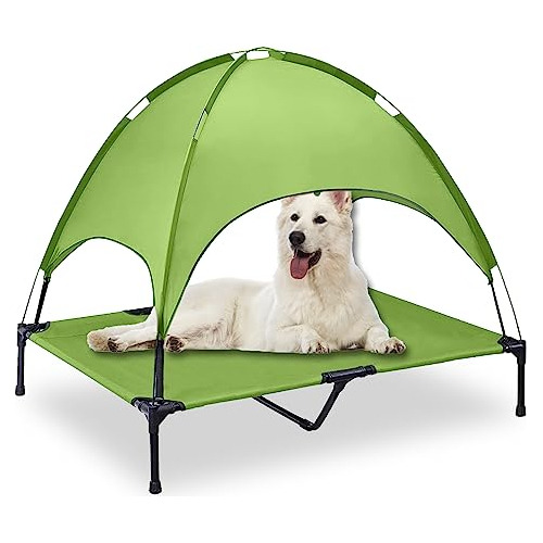 Fiocco Cama Para Perro Al Aire Libre Con Toldo, Cama Elevada