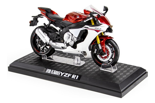 Yamaha Yzf 1:12 Miniatura Metal Autos Colección [s]