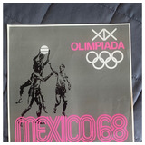 Poster O Cartel Vintage Juegos Olímpicos  Mexico 1968