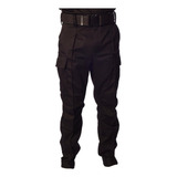 Pantalon Cargo Tactico Gabardina De Policia