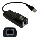 Adaptador Usb Ethernet 3.0 Gigabit 10/100/1000 Mb/s Novo