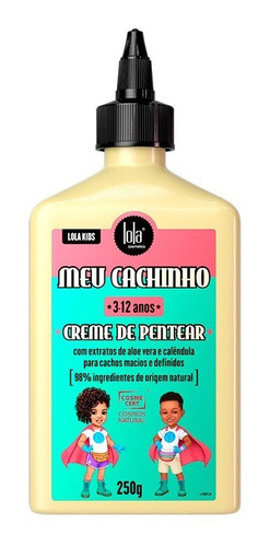 Crema De Peinar Para Niños Rizado Lola Cosmetics 250 Ml