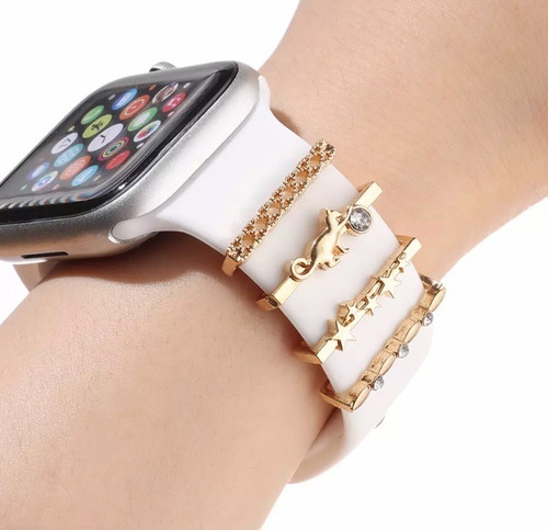 Anillo Decorativo Para Apple Watch; Protección Y Elegancia