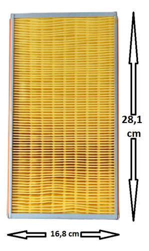 Filtro Aire Millard Nissan Sentra B14, B15, Xterra Mk 4309 Foto 3