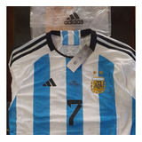 Camiseta Argentina 2022 De Paul Matchday Final 