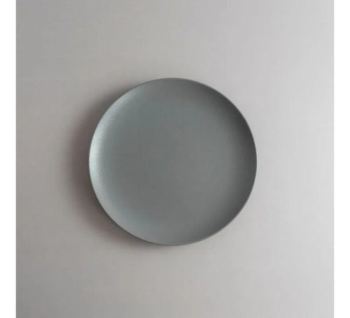 Fuente Plato Playo 21 Cm Rak Gris Porcelain Premium