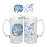 Mug Cervecero Taza Harry Potter Vidrio Opalizado 02