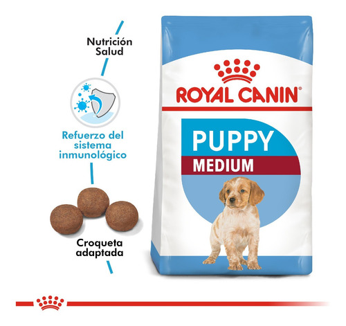 Alimento Balanceado Perro Royal Canin Medium Puppy - 15kg