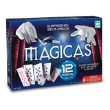 Caixa De Magicas Com 12 Truques Brinquedo Infantil - Nig