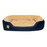 Cama Para Mascota Mediana Lavable Resistente Cómoda Suave Ds