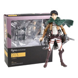 Figura De Acción Figma 213 De Levi Ackerman, Modelo Articula