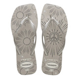 Chinelo Havaianas Slim Square Metallic Party Reveillon