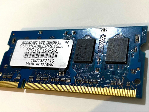 Memoria Notebook Ddr2 1gb 800mhz Sodimm Gu331g0alepr 