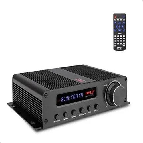 Pyle Audio Amplifier, 100w, 5 Channels, With Bluetooth