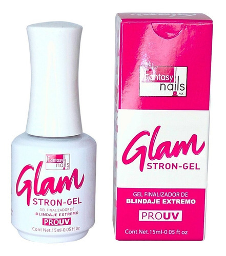 Gel Finalizador Blindaje Extremo Glam Uñas Gel Fantasy Nail