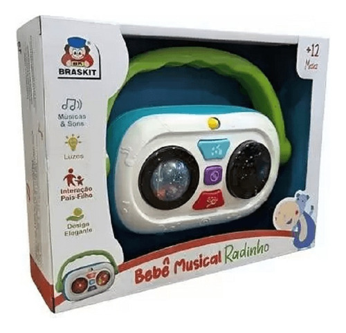 Brinquedo Bebê Musical Radinho  600.5 - Braskit