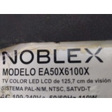 Backligh Tv Noblex Ea50x6100x. Leer Bien!